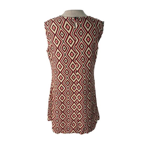 Geometric Patterned Mini Dress - Picture 3 of 6